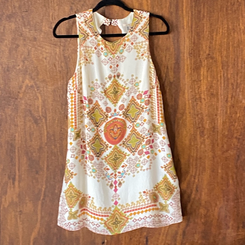 Ecote Bohemian Keyhole Tank Dress Business Night Out